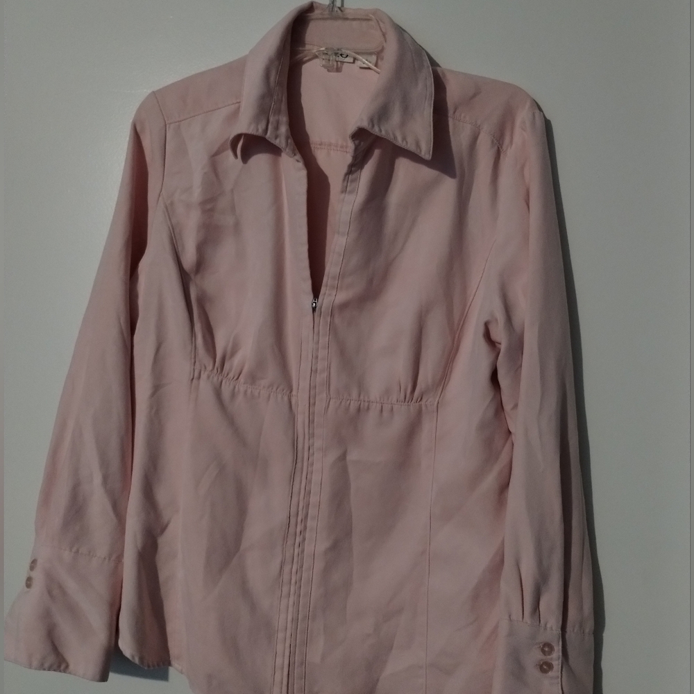 Cato Soft Pink Collared Jacket